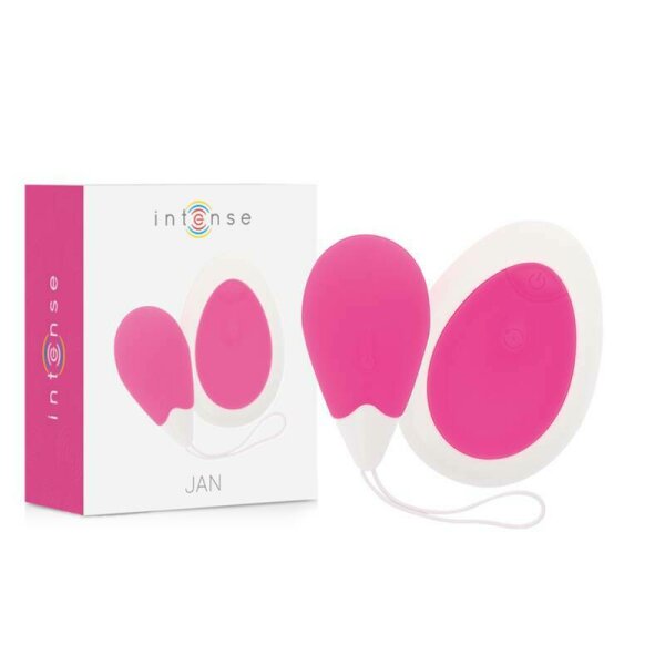 INTENSE - JAN HUEVO VIBRADOR CONTROL REMOTO ROSA