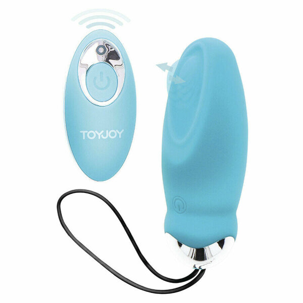 TOYJOY - HAPPINESS I'M SO EGGCITED REMOTE CONTROL VIBRATOR BLUE