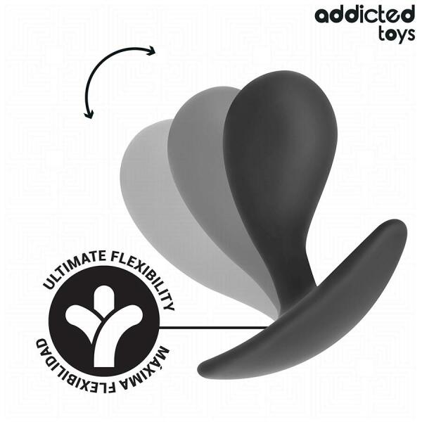 ADDICTED TOYS - SET OF 3 ANAL PLUG SILICONE MODEL 3