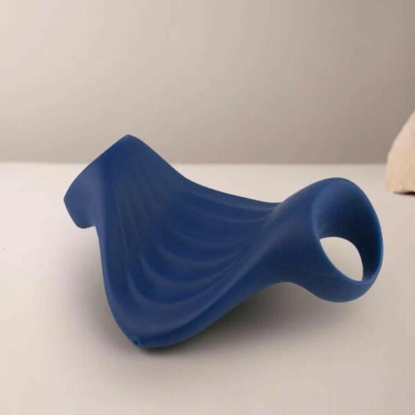 ROCKS- OFF - PALM BLUE FLEXIBLE VIBRATOR MASTURBATOR
