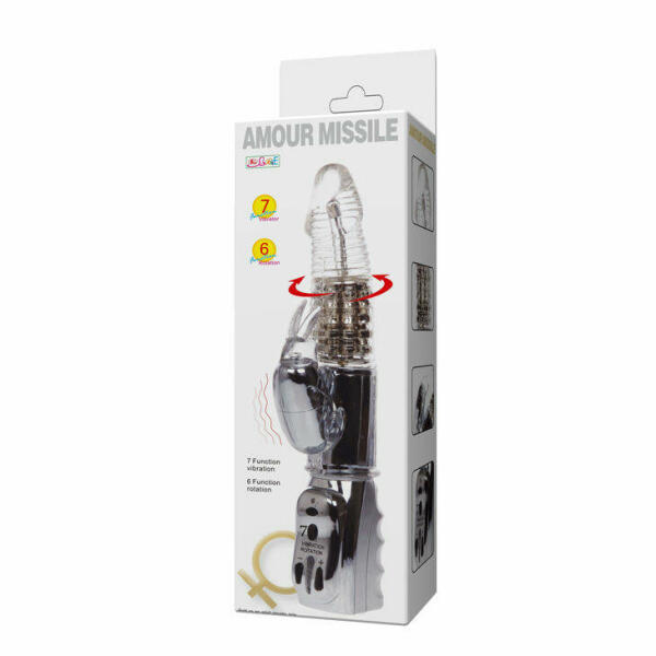 BAILE - AMOUR MISSILE TRANSPARENT ROTATOR 26.5 CM