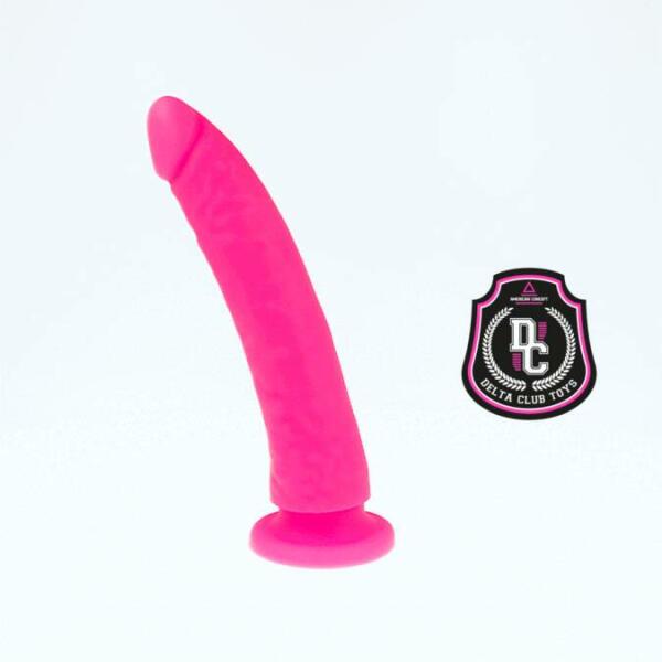 DELTA CLUB - TOYS PINK DILDO MEDICAL SILICONE 17 CM -O- 3 CM