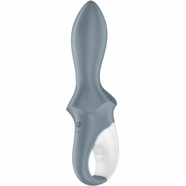 SATISFYER - AIR PUMP BOOTY 1 ANAL INFLATABLE VIBRATOR GREY