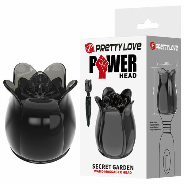 PRETTY LOVE - SECRET GARDEN BLACK MASSAGE HEAD