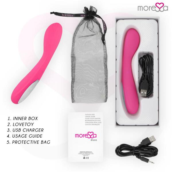MORESSA - DRUSO PREMIUM SILICONE RECHARGEABLE