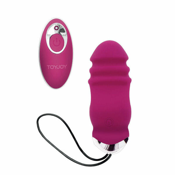 TOYJOY - HAPPINESS SUNN SIDE UP AND DOWN VIBRATOR REMOTE CONTROL FUCHSIA