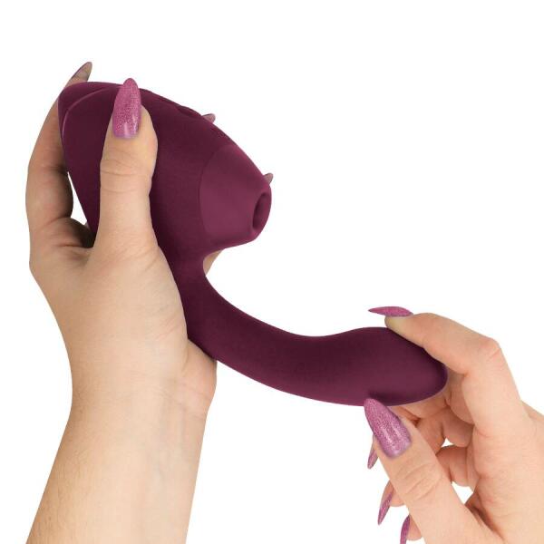 WOMANIZER - DUO NEXT DUAL CLITORAL & G-SPOT STIMULATOR DUSKY PINK