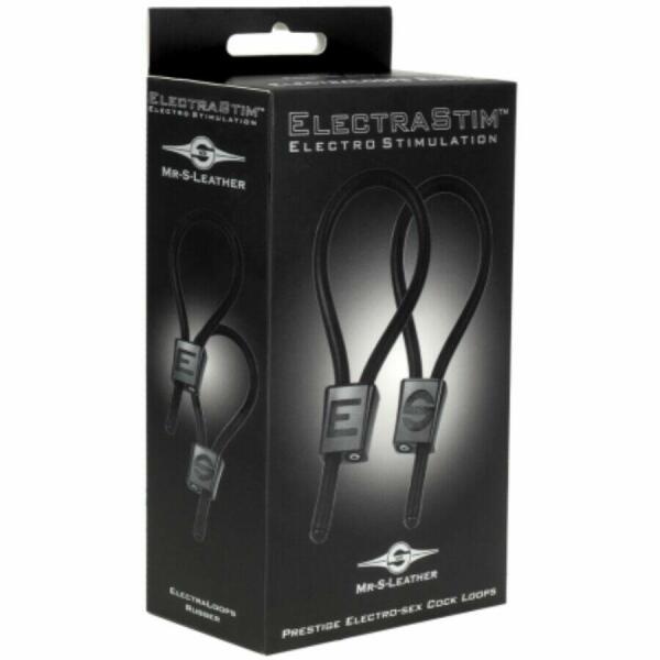 ELECTRASTIM - PRESTIGE ELECTRA LOOPS ADJUSTABLE COCK RINGS BLACK