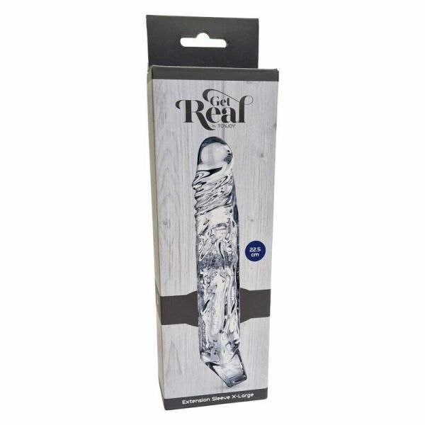 GET REAL - EXTENSION SLEEVE XLARGE TRANSPARENT