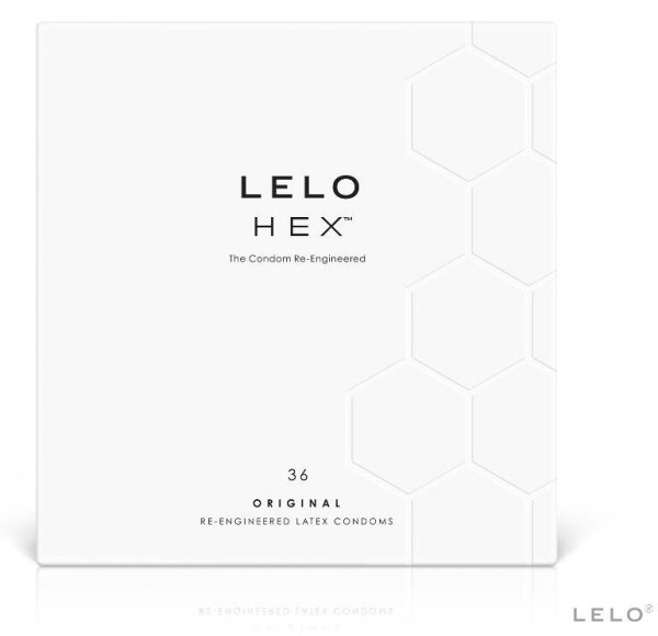 LELO - HEX CONDOM BOX 36 UNITS