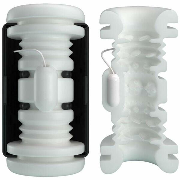 PRETTY LOVE - DJ GIRL MALE MASTURBATOR WITH VIBRATION 5 SETTINGS NEGRO