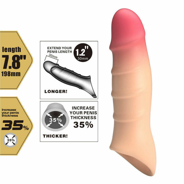 PRETTY LOVE - DARNELL REALISTIC EFFECT PENIS COVER