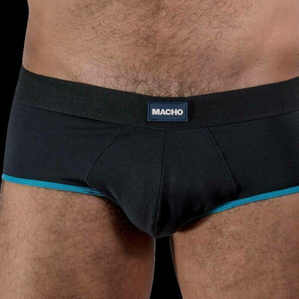 MACHO - MS24B CALZONCILLO BRIEF DARK AZUL