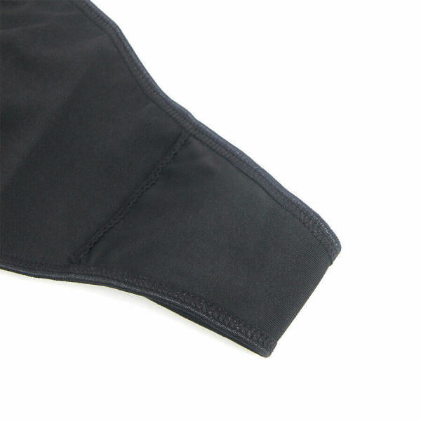 SUBBLIME - 957537 LEATHER DRESS WITH FLORAL LACE BLACK L/XL