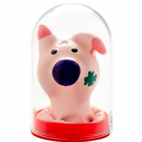 CONDOMERIE - HANDPAINTED NOVELTY CONDOMS PIG HEAD