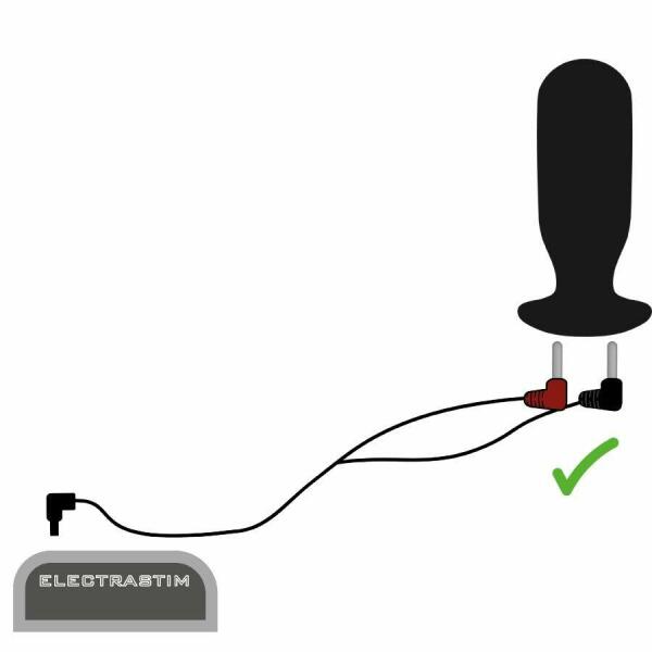 ELECTRASTIM - 90-DEGREE STIMULATOR CABLES