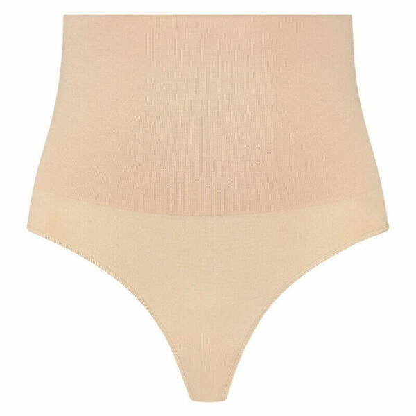 BYE-BRA - THONG STYLE SEAMLESS GIRDLE BEIGE SIZE XXL