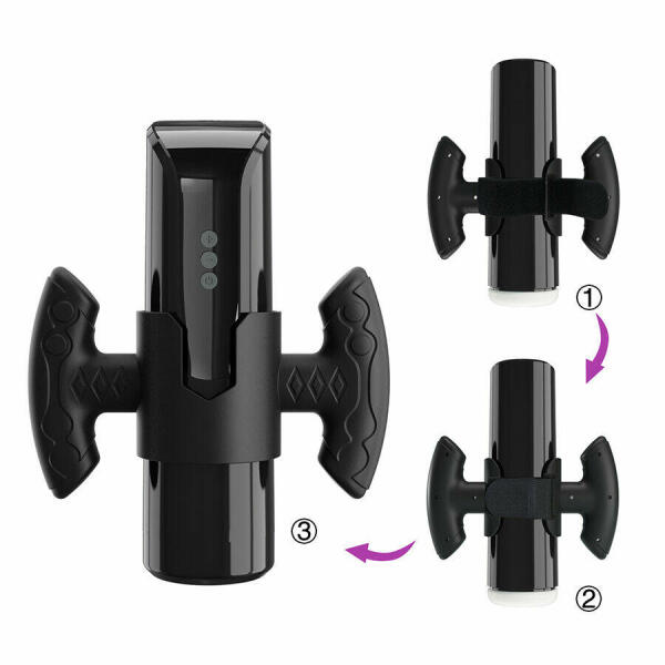 PRETTY LOVE - LARISSA SUCTION MASTURBATOR WITH VIBRATION + SUPPORT