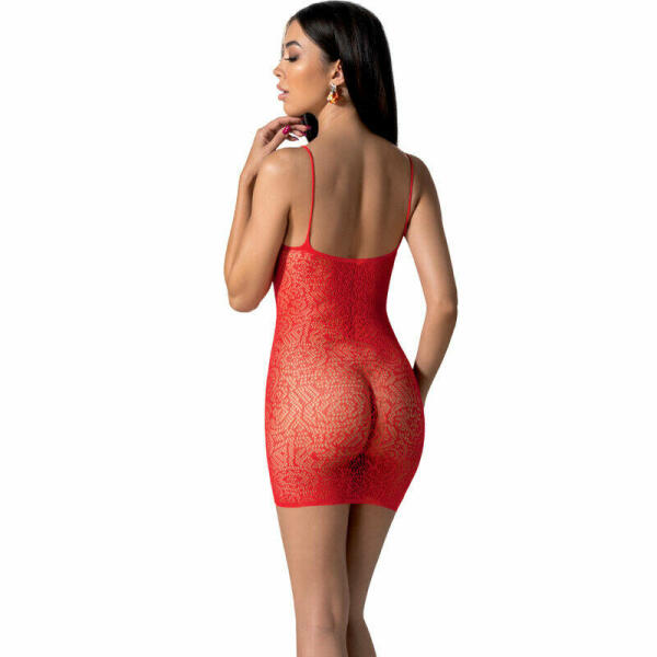 PASSION - BS096 RED BODYSTOCKING ONE SIZE