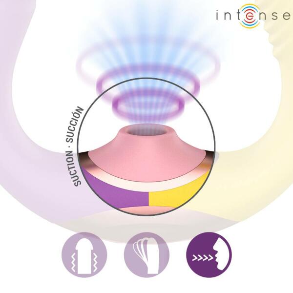 INTENSE - WILLOW 3-IN-1 SUCTION AND VIBRATION STIMULATOR