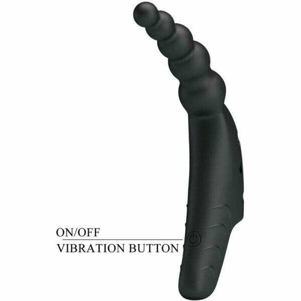 PRETTY LOVE - JORDIN FINGER VIBRATOR 10 VIBRATIONS BLACK