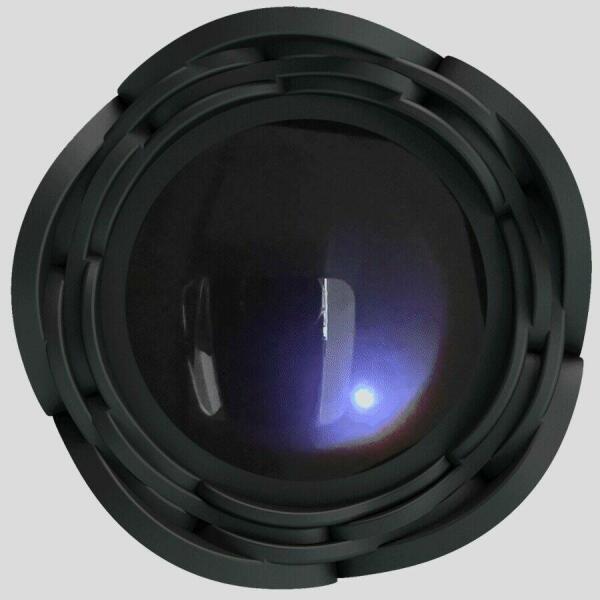 PRETTY LOVE - VARIAN ANAL PLUG WITH  LED LIGHT BLACK 10.8 CM