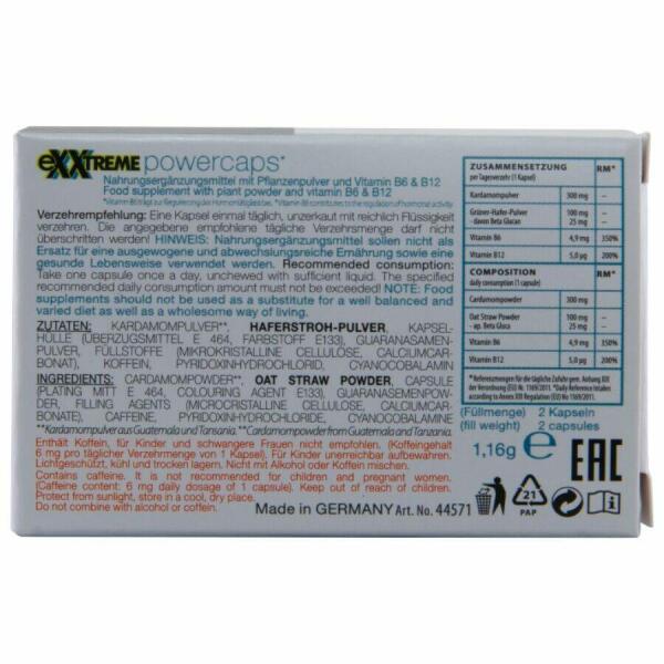 HOT - EXXTREME POWER CAPS MAN 2 UNITS