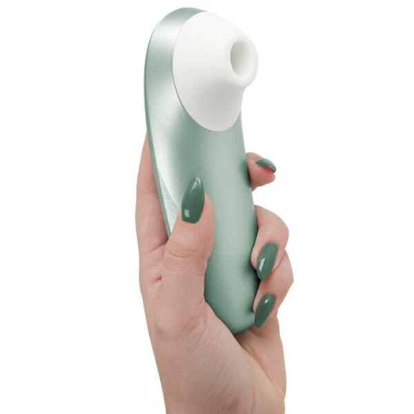 WOMANIZER - PRO VIBRANT CLITORAL STIMULATOR SAGE GREEN