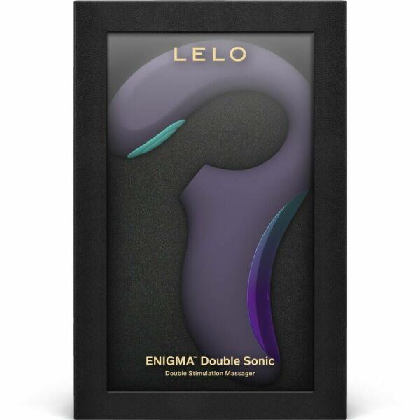 LELO - ENIGMA DOUBLE SONIC VIBRATOR POINT G CYBER PURPLE