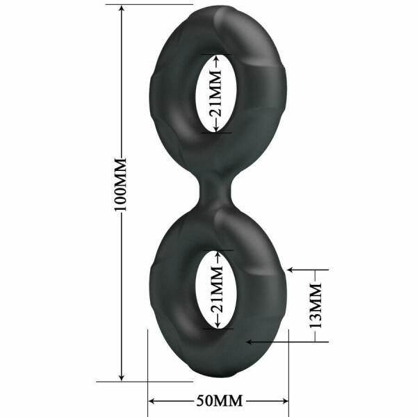 CRAZY BULL - RADWAN DOUBLE SILICONE RING MODEL 19