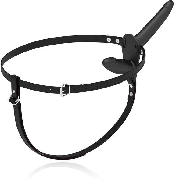 FETISH SUBMISSIVE DOUBLE PENETRIX STRAP-ON BLACK UP