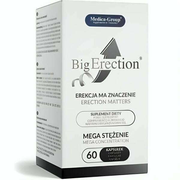 MEDICA GROUP - BIG ERECTION ENHANCER FOR MEN 60 CAPSULES