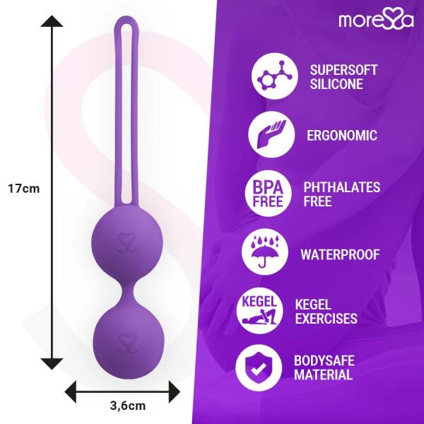MORESSA - OSIAN THREE PREMIUM LILAC SILICONE