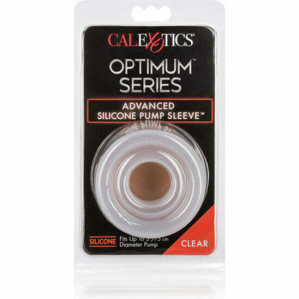 CALEXOTICS - ADV SILICONE PUMP SLEEVE TRANSPARENT