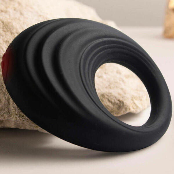 ROCKS-OFF - SPIRE BLACK VIBRATING PENIS RING