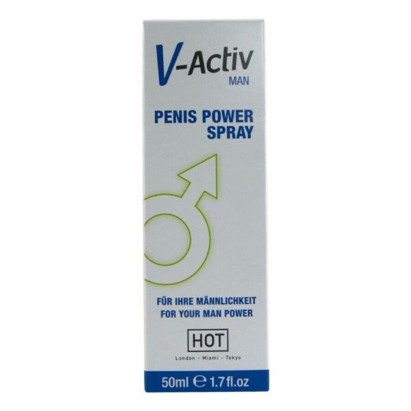 HOT - V-ACTIV PENIS POWER SPRAY FOR MEN 50 ML