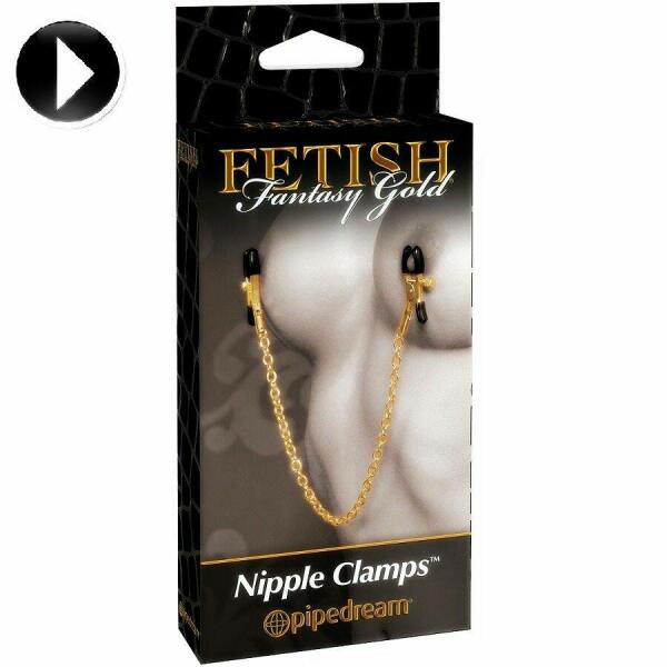 FETISH FANTASY GOLD - NIPPLE CLAMPS