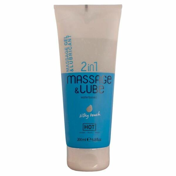 HOT - MASSAGE & GLIDE GEL 2IN1 SILKY TOUCH 200 ML