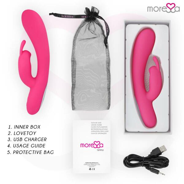 MORESSA - TELMO PREMIUM SILICONE RECHARGEABLE