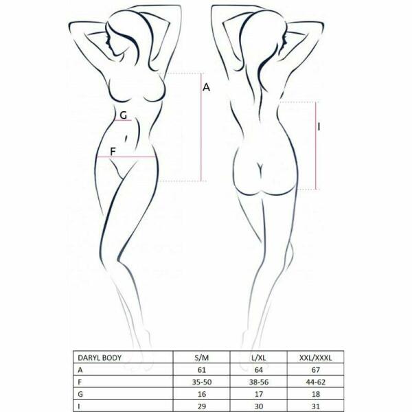 PASSION - WOMAN DARYL TEDDY BLACK SIZE L/XL