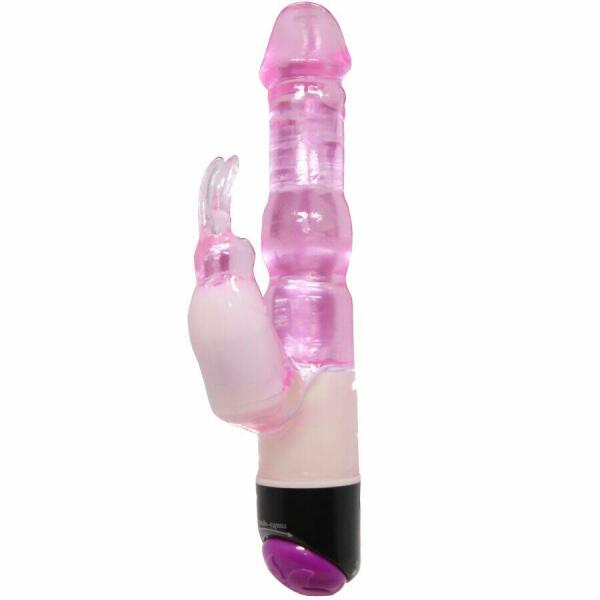 BAILE - WAVES OF PLEASURE FANTASY VIBRATOR WITH RABBIT 23 CM