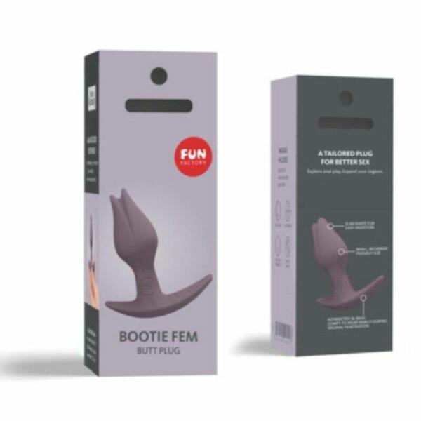 FUN FACTORY - BOTÍN FEM TAUPE OSCURO