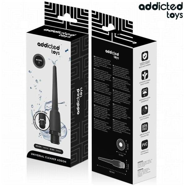 ADDICTED TOYS - ANAL CLEANER WITH UNIVERSAL ADAPTER MODEL 1