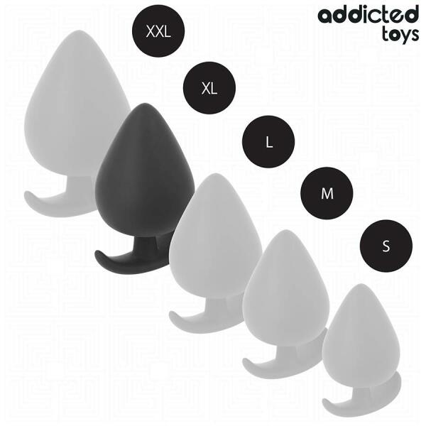 ADDICTED TOYS - ANAL PLUG SILICONE SIZE XL 9.5 CM