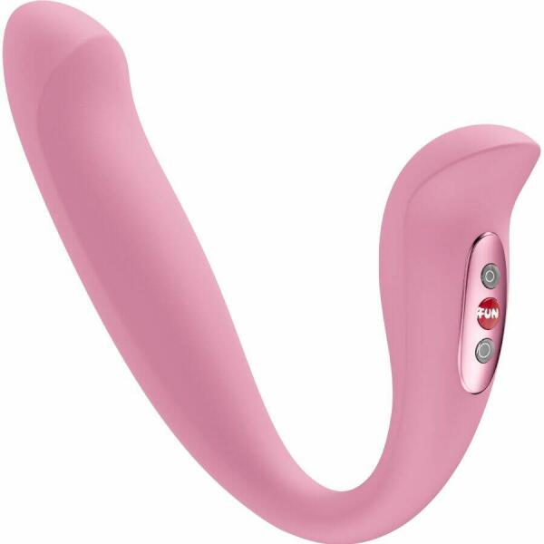 FUN FACTORY - VELOCE INSERTABLE DOUBLE AIR PULSE VIBRATOR ROSE