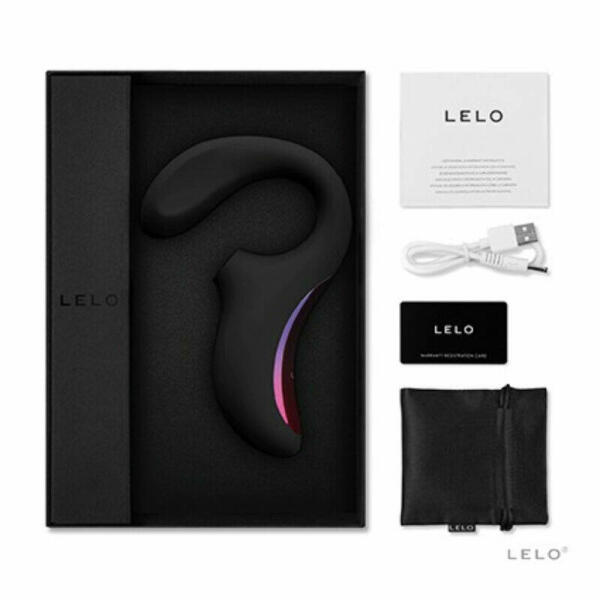 LELO - ENIGMA CRUISE DOUBLE STIMULATION SONIC MASSAGER BLACK