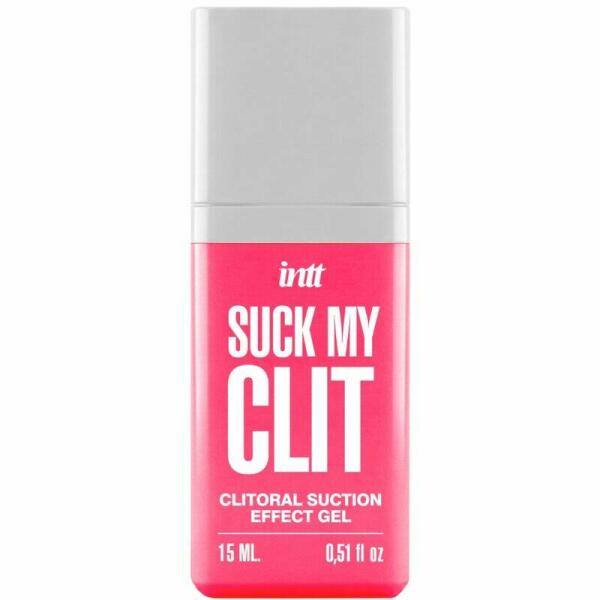 INTT - SUCK MY CLIT SUCTION EFFECT GEL WILD STRAWBERRY 15 ML