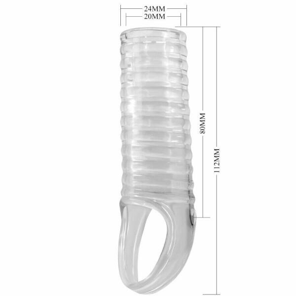 PRETTY LOVE - HARTMAN PENIS SHEATH TRANSPARENT