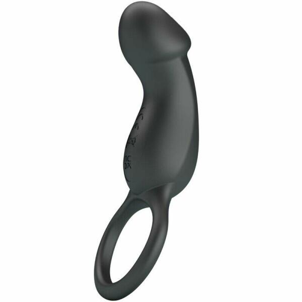 PRETTY LOVE - TRAE RING & VIBRATOR BLACK