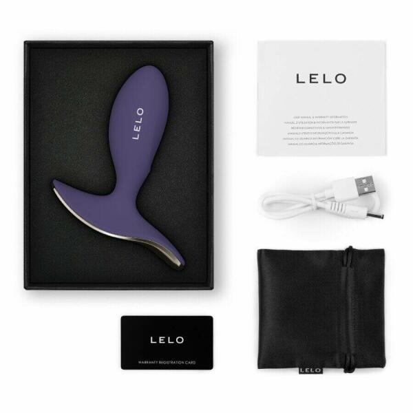 LELO - SURFER 2 UNISEX ANAL VIBRATING PLUG CYBER PURPLE